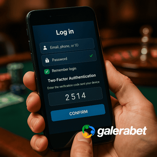 Figura 2 do login da GALERA BET